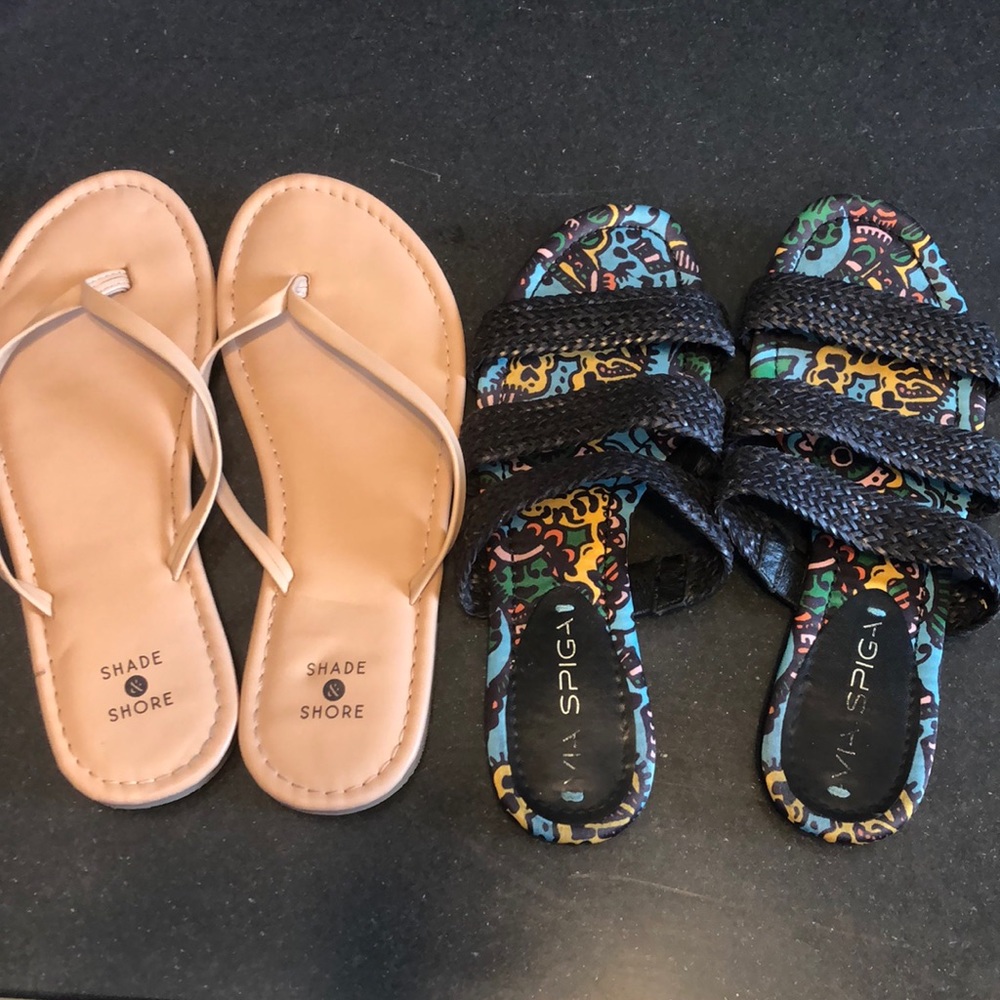 Summer Sandal Combo 2 pairs EUC